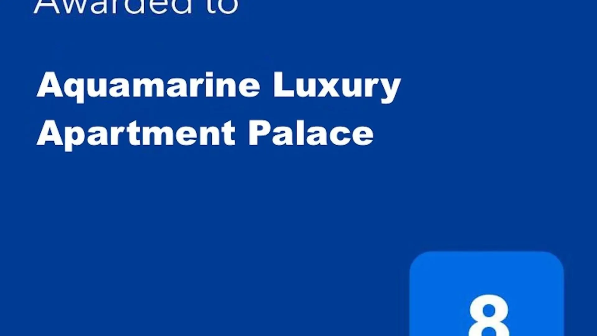 Aquamarine Luxury Apartment Palace Bukarest